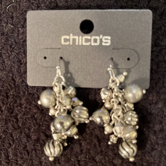 Chico’s Necklace and Earrings Set - Picture 2 of 9